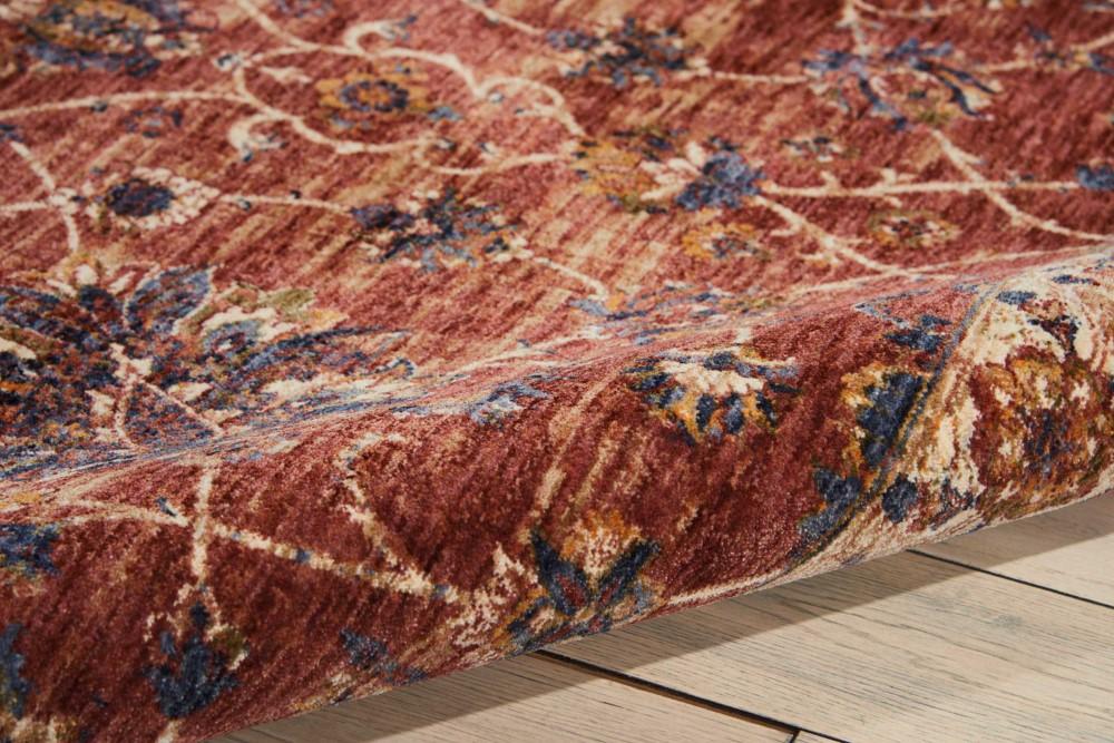 Nourison - Lagos LAG02 Red 53in x 76in Area Rug - LAG02-99446390424_CLOSEOUT veiw 2