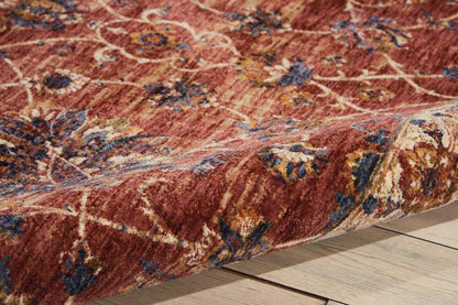 Nourison - Lagos LAG02 Red 710in x 910in Large Rug - LAG02-99446390431_CLOSEOUT veiw 2