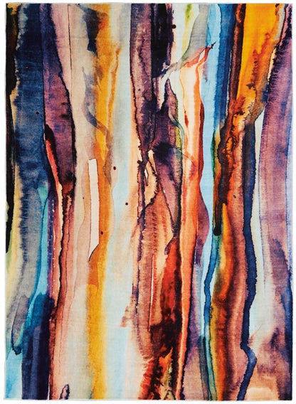 Nourison - Le Reve LER01 Multicolor 53in x 73in PhotoReal Area Rug - LER01-99446494139 - CLOSEOUT veiw 1