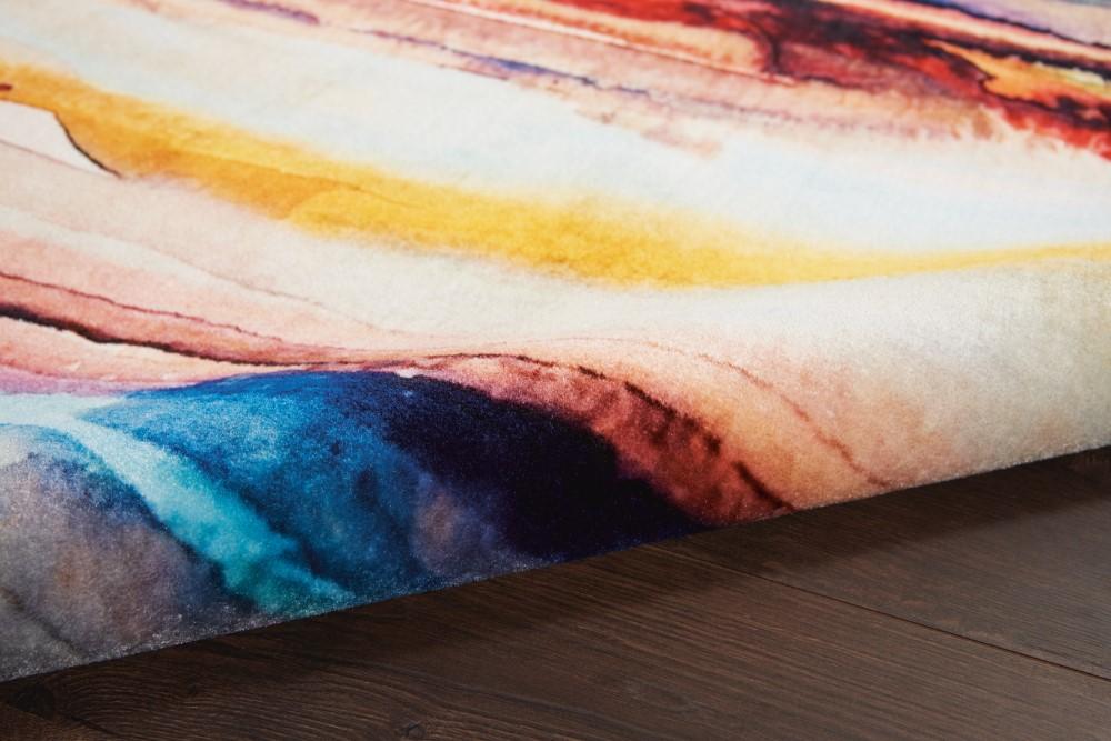 Nourison - Le Reve LER01 Multicolor 53in x 73in PhotoReal Area Rug - LER01-99446494139 - CLOSEOUT veiw 2