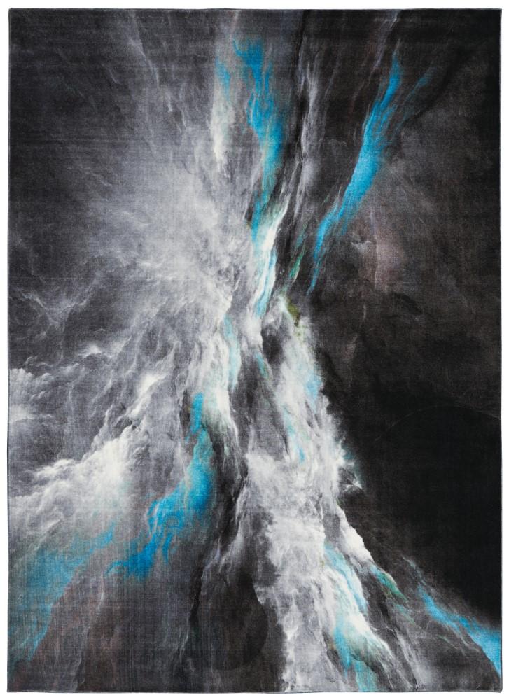 Nourison - Le Reve LER06 Charcoal Grey 53in x 73in PhotoReal Area Rug - LER06-99446494719 - CLOSEOUT veiw 1
