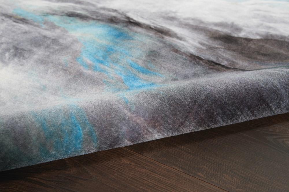 Nourison - Le Reve LER06 Charcoal Grey 53in x 73in PhotoReal Area Rug - LER06-99446494719 - CLOSEOUT veiw 2