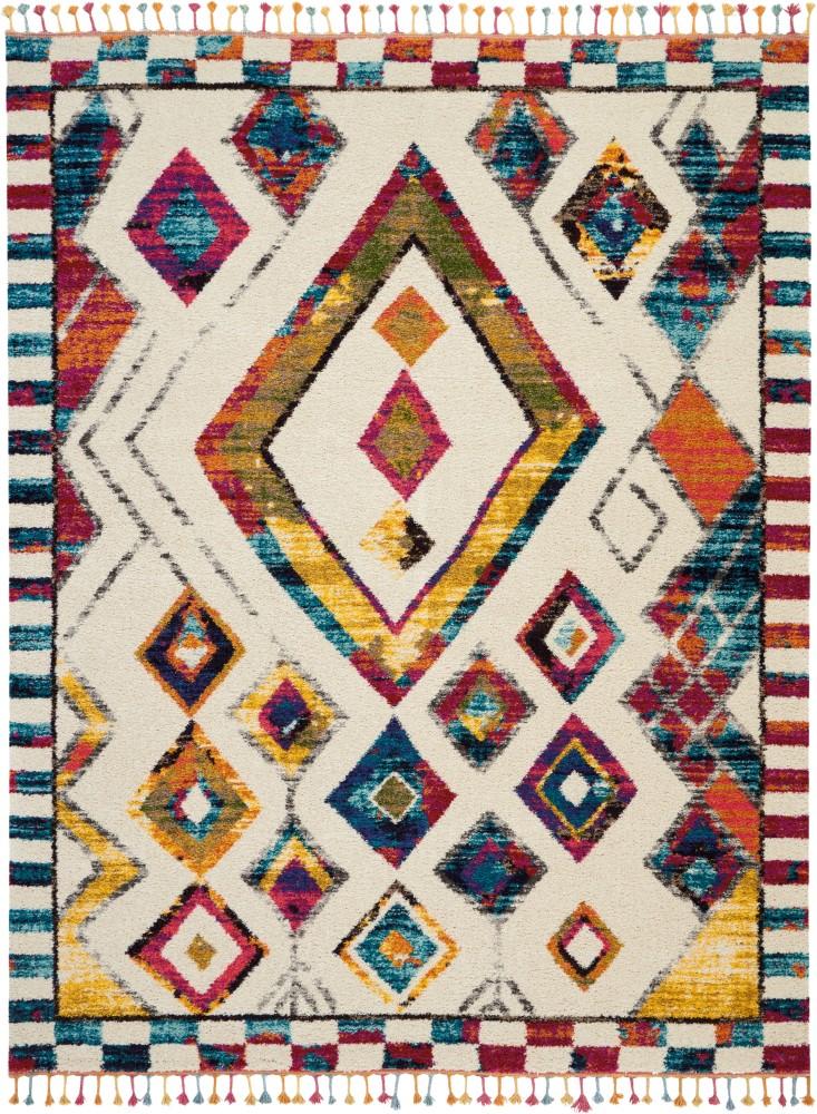 Nourison - Nomad NMD02 White Multicolor 710in x 106in Oversized Rug - NMD02-99446461247_CLOSEOUT veiw 1
