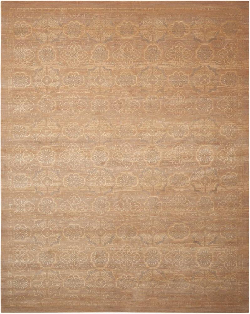 Nourison - Silken Allure SLK25 Beige 86in x 116in Rug - SLK25-99446164421_CLOSEOUT veiw 1