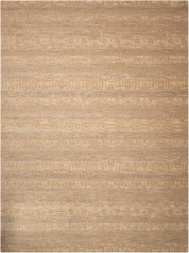 Nourison - Silken Allure SLK23 Beige 56in x 8 Area Rug - SLK23-99446115966_CLOSEOUT veiw 1