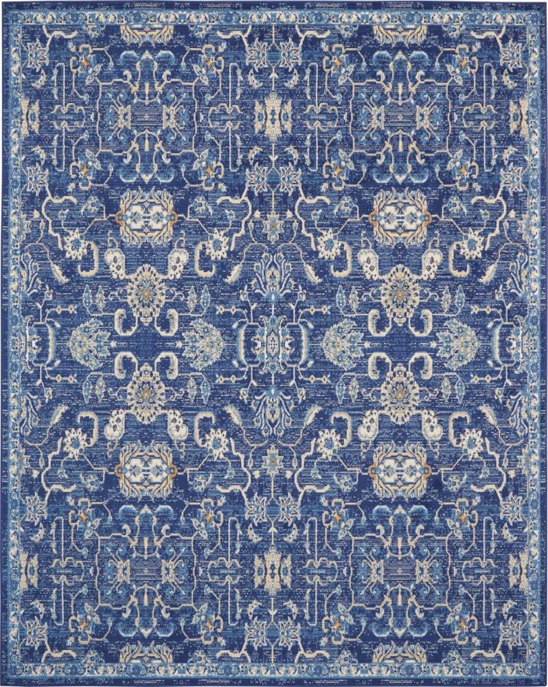 Nourison - Grafix GRF24 Navy Blue 710in x 910in Large Rug - GRF24-99446472243 veiw 1