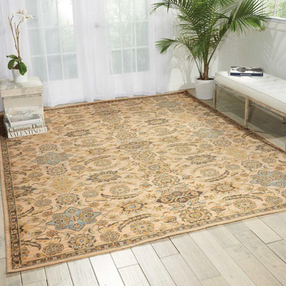 Nourison - Timeless TML14 Beige 56in x 8 Area Rug - TML14-99446256461 veiw 2