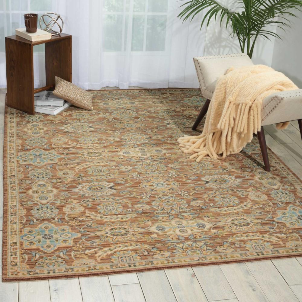Nourison - Timeless TML14 Brown 86in x 116in Rug - TML14-99446256362 veiw 2