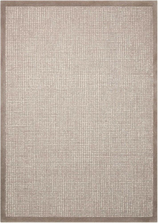 Kathy Ireland Home - River Brook KI809 Grey 79in x 99in Rug - KI809-99446371737_CLOSEOUT veiw 1