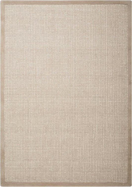 Kathy Ireland Home - River Brook KI809 Beige and White 39in x 59in Area Rug - KI809-99446371621_CLOSEOUT veiw 1