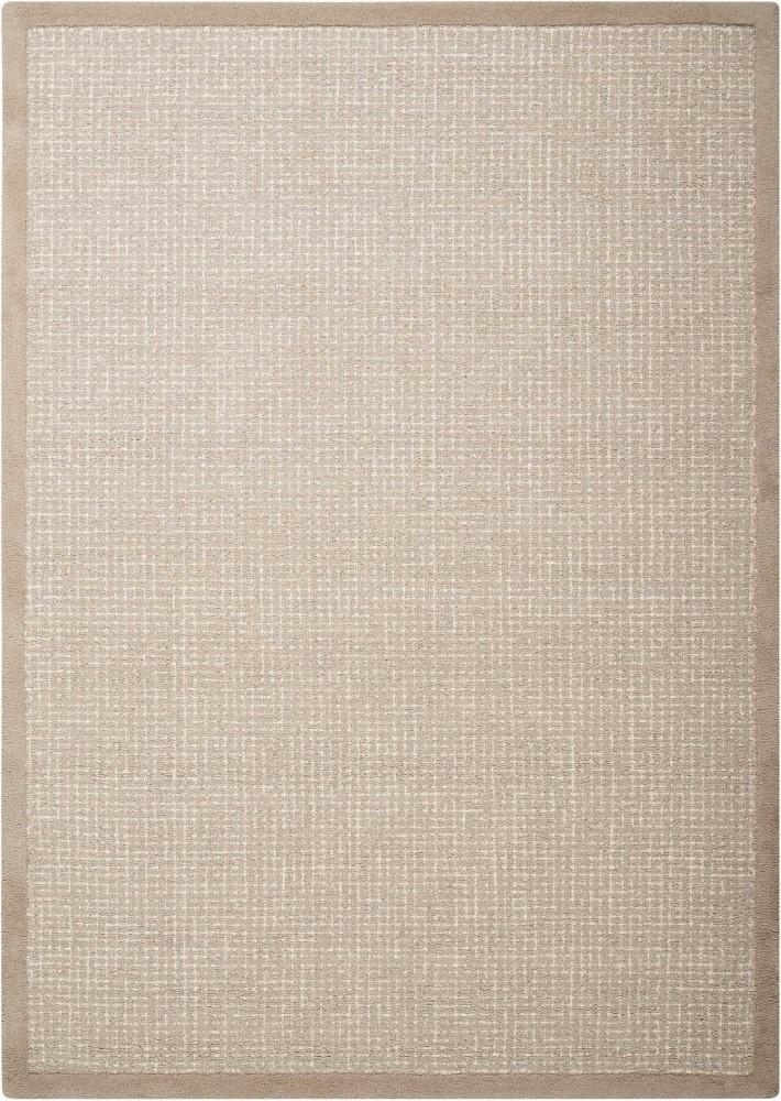 Kathy Ireland Home - River Brook KI809 Beige and White 79in x 99in Rug - KI809-99446371676_CLOSEOUT veiw 1