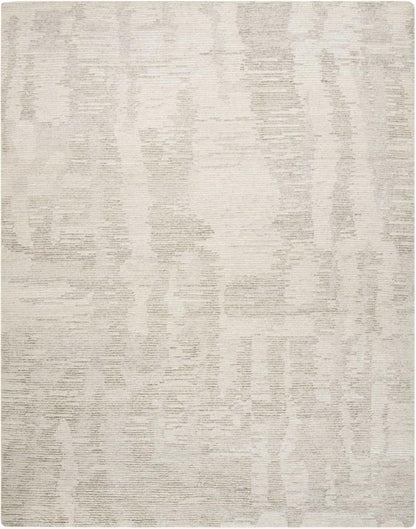 Nourison - Ellora ELL01Ivory/Bone 86in x 116in Oversized Handmade Rug - ELL01-99446384683 veiw 1