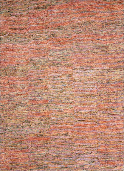 Nourison - Gemstone GEM01 Orange 56in x 75in Area Rug - GEM01-99446289179_CLOSEOUT veiw 1