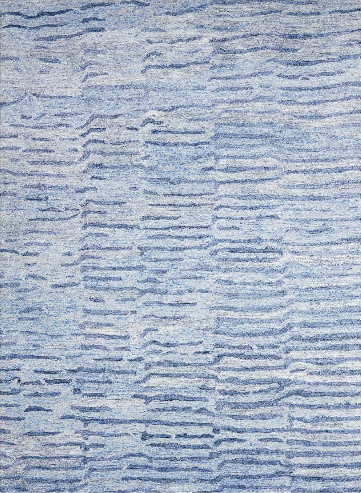 Nourison - Gemstone GEM01 Blue 56in x 75in Area Rug - GEM01-99446289087_CLOSEOUT veiw 1
