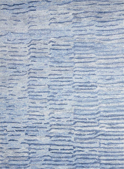 Nourison - Gemstone GEM01 Blue 56in x 75in Area Rug - GEM01-99446289087_CLOSEOUT veiw 1