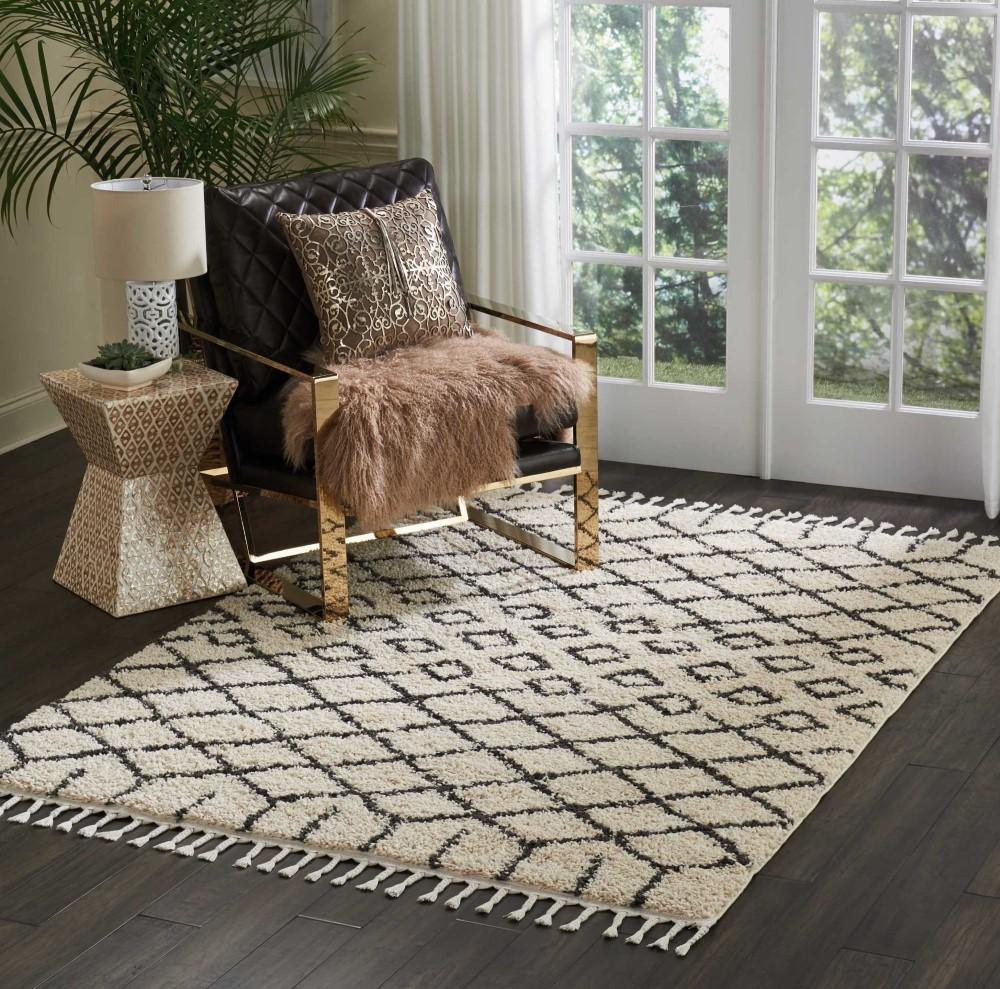 Nourison - Moroccan Shag 53in x 711in Area Rug - MRS01-99446263599_CLOSEOUT veiw 2