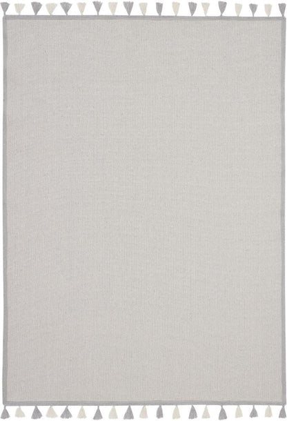 Nourison - Otto DS600 Grey 5 x 76in Flat Weave Area Rug - DS600-99446407818_CLOSEOUT veiw 1