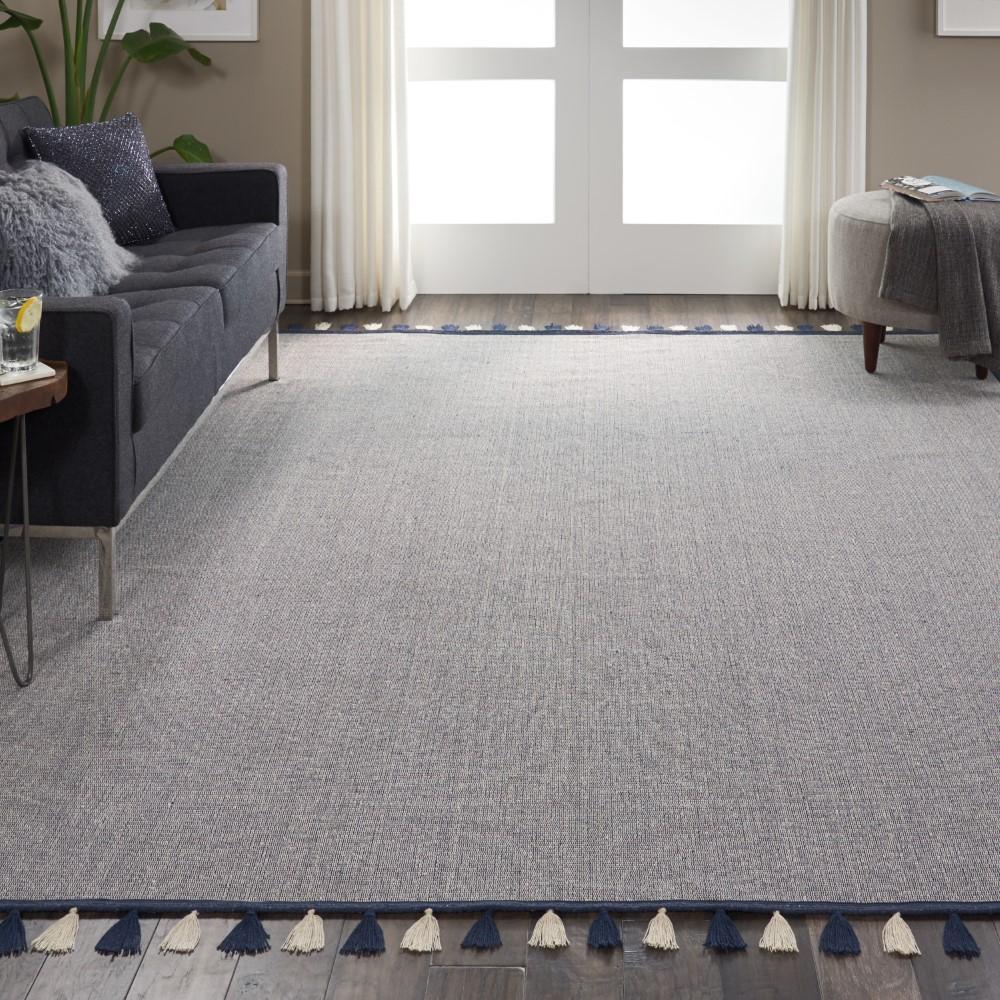 Nourison - Otto DS600 Dark Blue 8 x 106in Oversized Rug - DS600-99446407863 - CLOSEOUT veiw 2