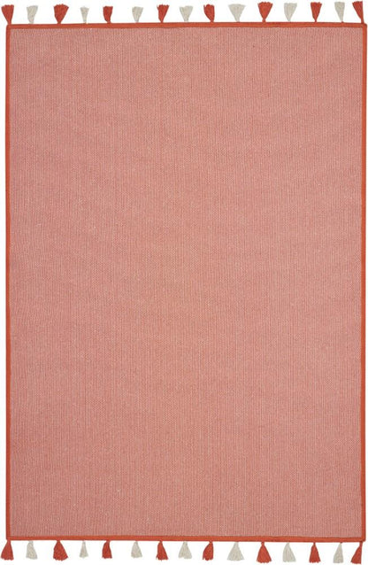 Nourison - Otto DS600 Orange 5 x 76in Flat Weave Area Rug - DS600-99446407870_CLOSEOUT veiw 1