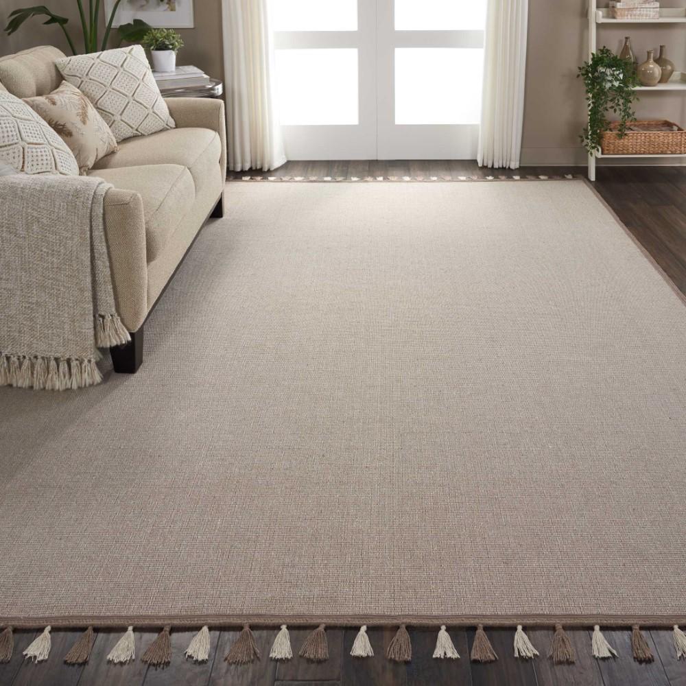 Nourison - Otto DS600 Taupe 8 x 106in Oversized Rug - DS600-99446407900 - CLOSEOUT veiw 2