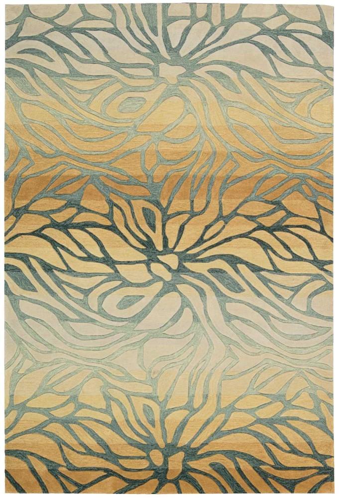 Nourison - Contour CON25 Green 8 x 106in Rug - CON25-99446130075 veiw 1