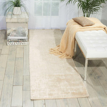 Nourison - Starlight STA02 White 23in x 8 Hallway Rug - STA02-99446187673_CLOSEOUT veiw 2