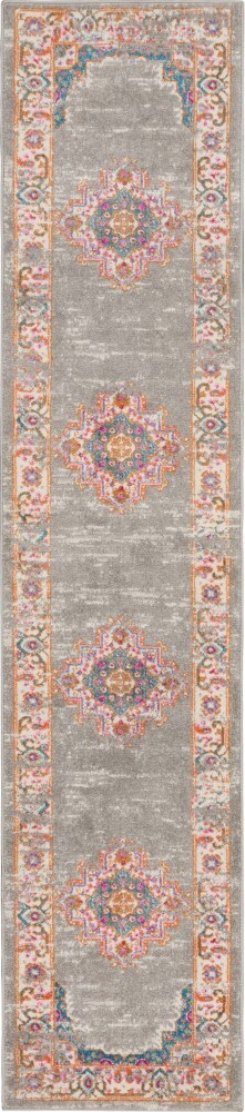 Nourison - Passion PSN03 Bone 110in x 6 Hallway Rug - PSN03-99446397799 veiw 1