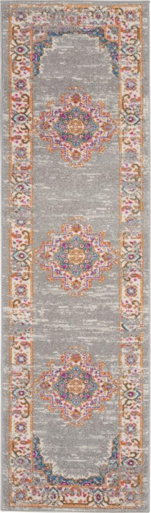 Nourison - Passion PSN03 Bone 22in x 76in Hallway Rug - PSN03-99446397850 veiw 1