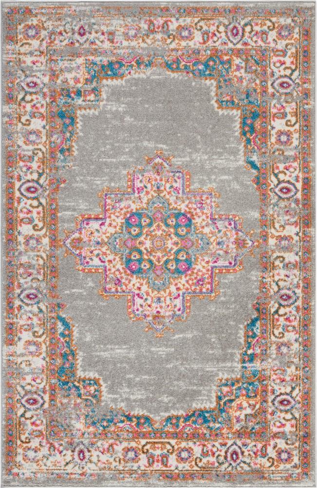 Nourison - Passion PSN03 Bone 39in x 59in Vintage Area Rug - PSN03-99446397805 veiw 1