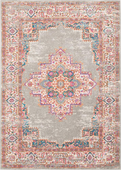 Nourison - Passion PSN03 Bone 53in x 73in Vintage Area Rug - PSN03-99446397812 veiw 1