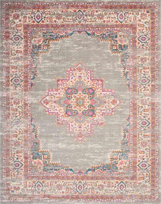 Nourison - Passion PSN03 Bone 8x10 Large Rug - PSN03-99446397829 veiw 1