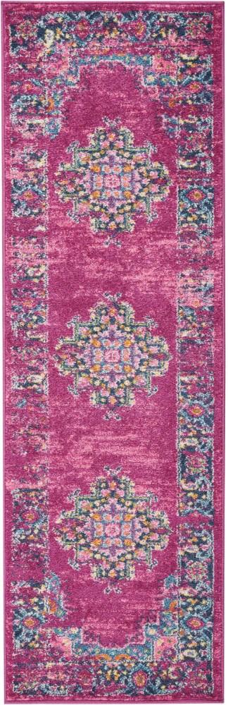 Nourison - Passion PSN03 Pink 110in x 6 Hallway Rug - PSN03-99446387639 veiw 1