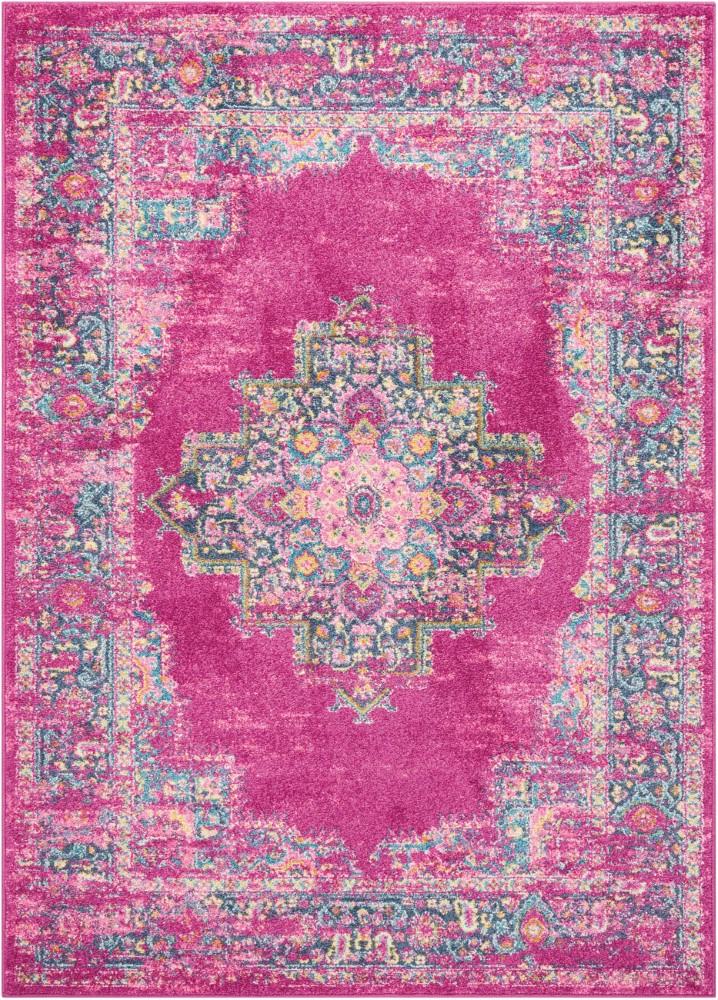 Nourison - Passion PSN03 Pink 39in x 59in Boho Area Rug - PSN03-99446387653 veiw 1