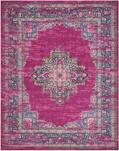 Nourison - Passion PSN03 Pink 8x10 Large Rug - PSN03-99446389732 veiw 1