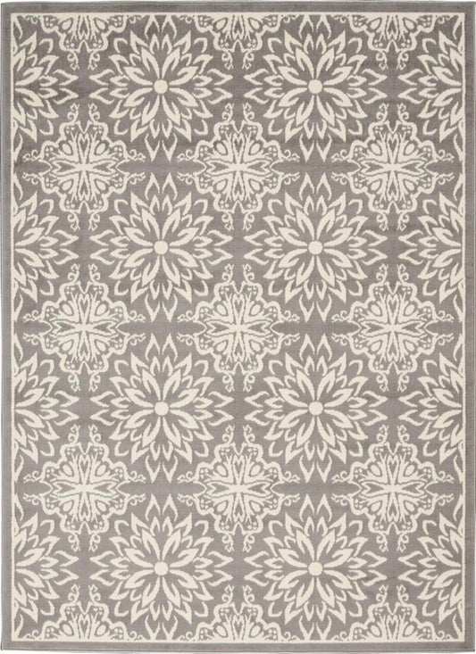 Nourison - Jubilant JUB06 Bone 4x6 Beach Area Rug - JUB06-99446478368 veiw 1