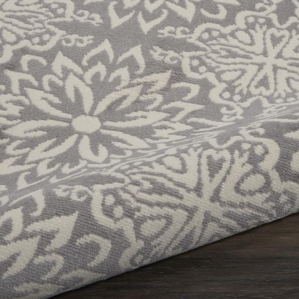 Nourison - Jubilant JUB06 Bone 53in x Round Beach Area Rug - JUB06-99446478375 veiw 2