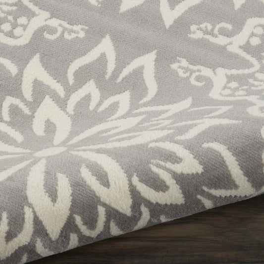 Nourison - Jubilant JUB06 Bone 7x10 Floral Area Rug - JUB06-99446785251 veiw 2