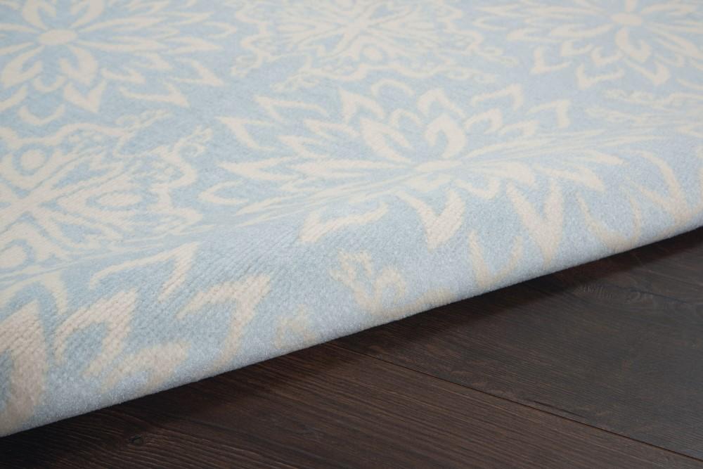 Nourison - Jubilant JUB06 Light Blue 4x6 Beach Area Rug - JUB06-99446478443 veiw 2