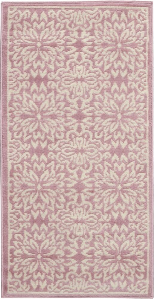 Nourison - Jubilant 2 x 4 Small Pink Floral Area Rug - JUB06-99446478511 veiw 1