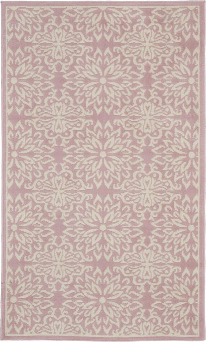 Nourison - Jubilant 3x5 Pink Area Rug - JUB06-99446325976 veiw 1
