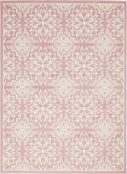 Nourison - Jubilant JUB06 Pink 6x9 Beach Area Rug - JUB06-99446478566 veiw 1