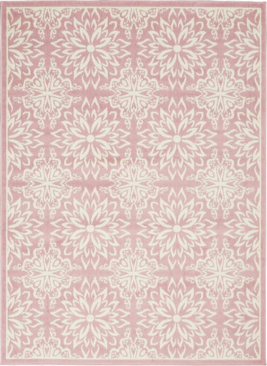 Nourison - Jubilant JUB06 Pink 6x9 Beach Area Rug - JUB06-99446478566 veiw 1