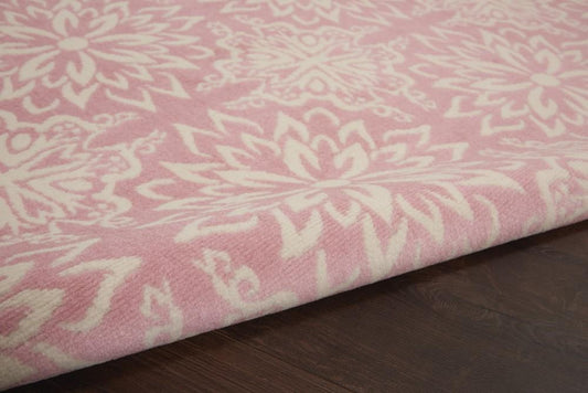 Nourison - Jubilant JUB06 Pink 6x9 Beach Area Rug - JUB06-99446478566 veiw 2
