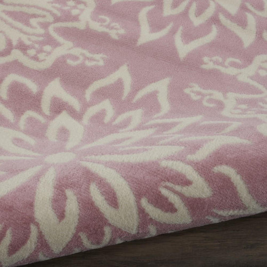 Nourison - Jubilant 7x10 Pink Area Rug - JUB06-99446325983 veiw 2