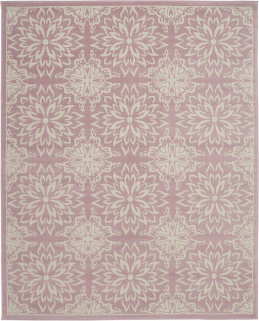 Nourison - Jubilant 86in x 12 Pink Area Rug - JUB06-99446326409 veiw 1
