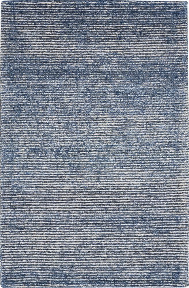 Nourison - Weston WES01 Blue 53in x 75in Contemporary Area Rug - WES01-99446010681 veiw 1