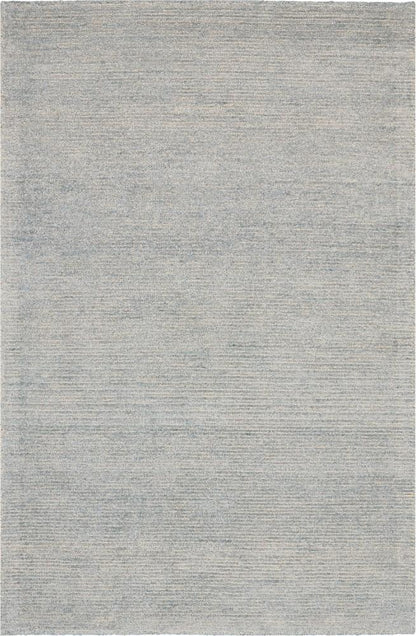 Nourison - Weston WES01 Light Blue 53in x 75in Contemporary Area Rug - WES01-99446008510 veiw 1