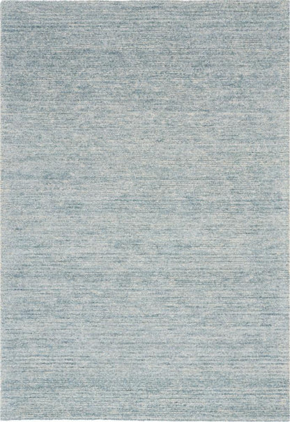 Nourison - Weston WES01 Light Blue 8 x 106in Oversized Textured Rug - WES01-99446008695 veiw 1