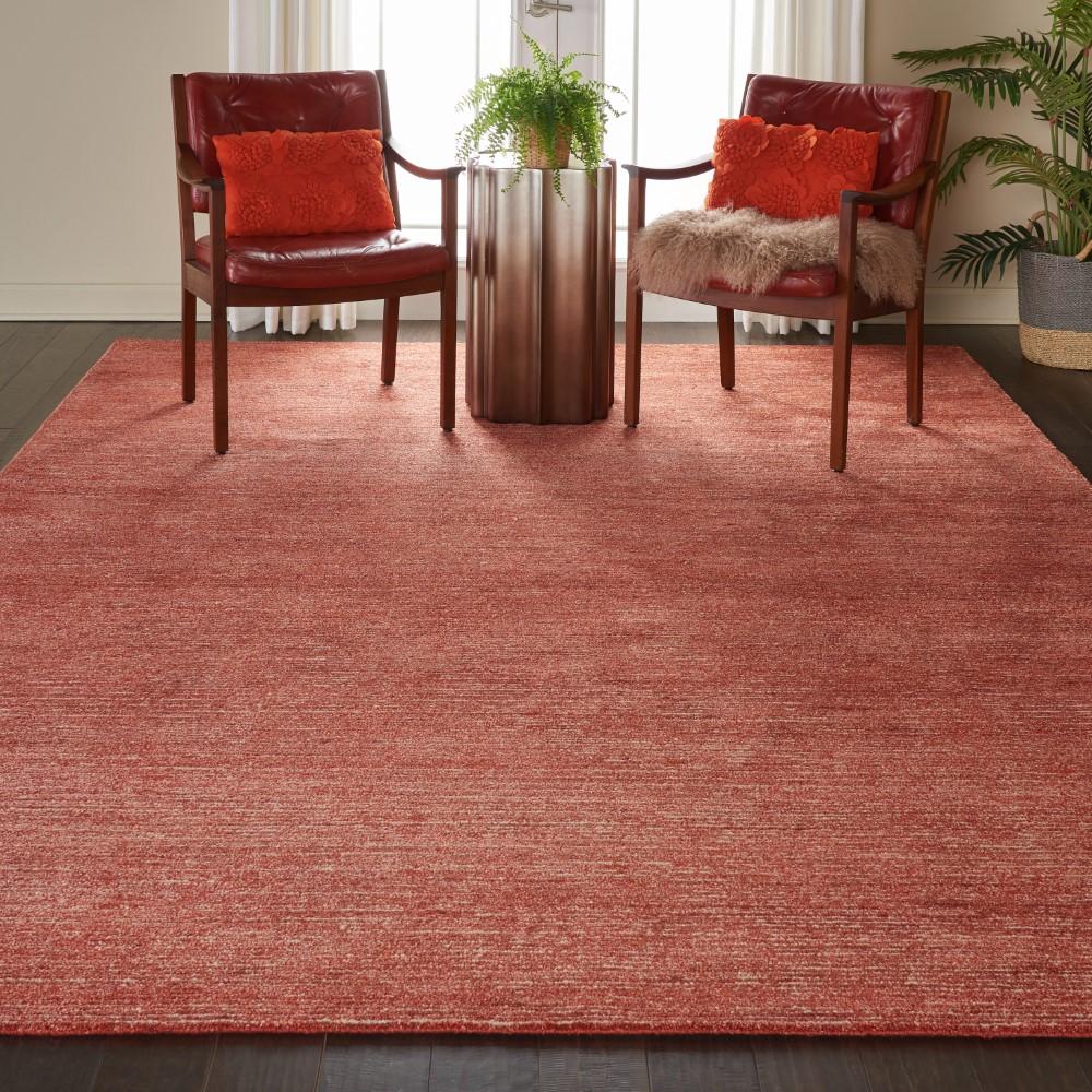 Nourison - Weston WES01 Red 96in x 13 Textured Rug - WES01-99446014184 veiw 2