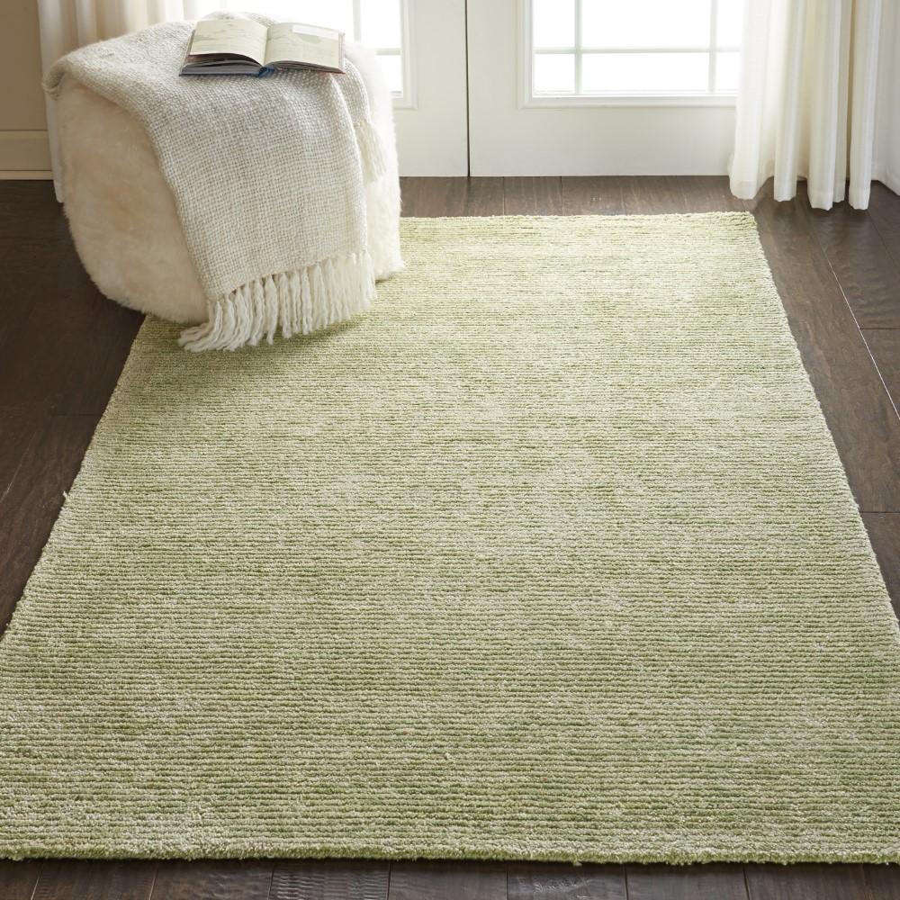 Nourison - Weston WES01 Green 53in x 75in Contemporary Area Rug - WES01-99446007988 veiw 2